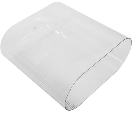 COLLBATH Petit Aquarium Transparent pour Poissons Écosystème De Bureau Et Décoration De Maison Convient Aux Et Crevettes Design Moderne Et Pratique
