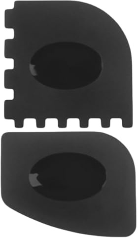 Dinchaakuarry Gratte-coque à friture gratte- à friture gratte- résistant à la chaleur grattoir en plastique dur boucloir outil en fonte de grill en fonte