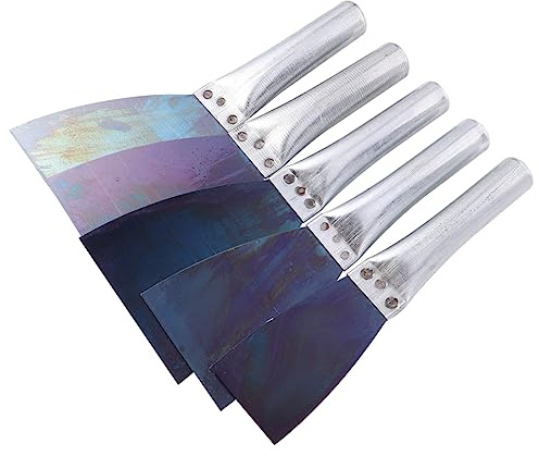 Veemoon 5pezzi Spatole Per Stucco Utensile Multifunzionale Per Raschiare e Rimuovere Vernici e Adesivi