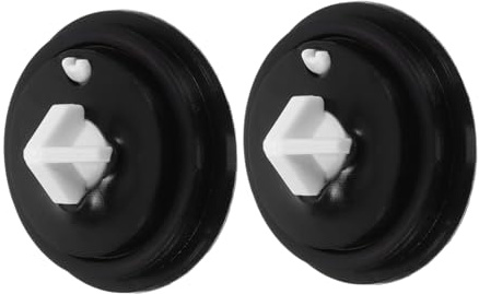 QUMIIRITY 2pcs Toilet Float Valve Washer Replacement Seal for Toilet Cistern 28mm Silicone Diaphragm Repair Parts Compatible with Side Inlet Float Valves for Tank Maintenance