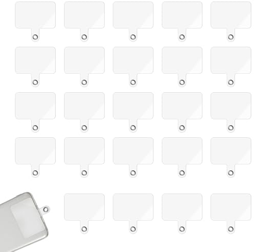 24 stycken mobiltelefonsnoddspännen, transparent hållare, mobiltelefonkedja, limfri mobiltelefonkedja, universella kuddar, bärbara mobiltelefonkuddar i stora mängder för smartphone-fodral för män och