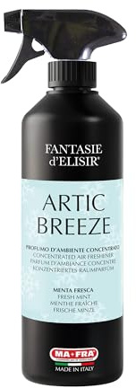 Mafra - Fantasie d’Elisir Artic Breeze, Format 100ml, Raum- und Autoduft, Erfrischender und Belebender Duft nach Frischer Minze