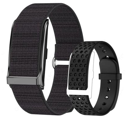 AMISENK Rastreadores de fitness de silicona con múltiples tipos de deporte y batería de 7 días, monitores de actividad ligeros para estilos de vida activos, correr, ciclismo, natación, pulseras