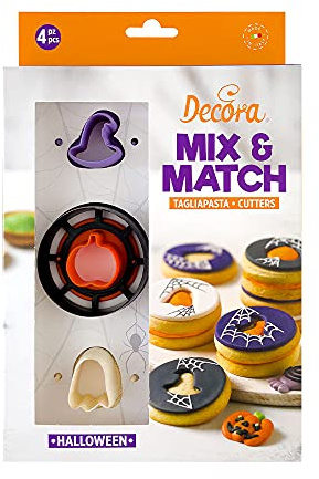DECORA 0255043 Ausstechformen-Set, 4 Stück, Violett