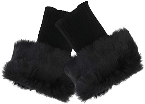 GALPADA Gemeinde 1 Paar Stiefelüberzüge Aus Fell Beinstulpen Kurz Stricken Stiefelmanschetten Für Damen Socken Mit Stiefelmanschetten Stulpensocken Für Damen Acryl Wärmer Fräulein Häkeln