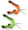 Chilymes Professional Pruning Scissors, 2PCS Straight Tip Gardening Hand Pruner Pruning Shear, Teflon Coated Precision Blades with Spring-Loaded Comfort Grip Handles