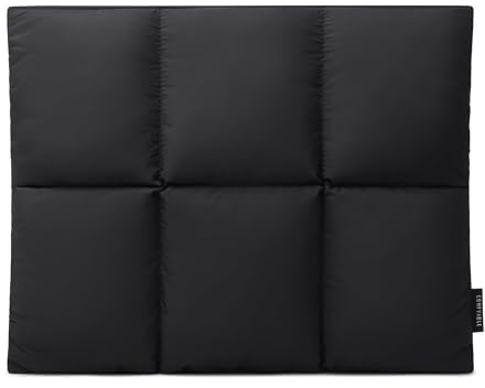 Comfyable Puffy Laptop-Hülle 15/16 Zoll, Gesteppte Puffer Laptop Tasche, weiche MacBook Sleeve kompatibel mit MacBook Air 15 Zoll M5 A3448 und MacBook Pro 16 Zoll M5 Pro/Max A3428 A3429, Schwarz