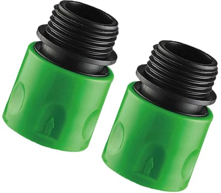 Schlauchanschluss für Gartenschlauch – Schlauchadapter aus robustem , langlebiger 3/4 Zoll weiblicher Gartenschlauchanschluss | Auslaufsicherer Schlauchverbinder, Messingadapter einfach zu
