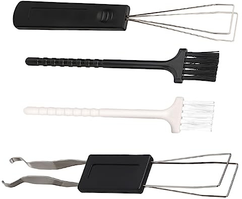 HOMSFOU Limpieza De Teclado Kit De Cepillos y Extractores De Teclas Herramienta Reutilizable para Computadoras para Oficina y