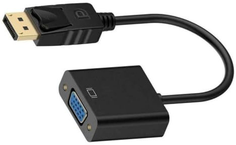 CONGARTENO Convertisseur Vidéo 1080p Mâle vers Adaptateur Vga Femelle pour Pc Et Moniteur, Câble Noir, sans Alimentation Externe, Multi-Affichage, Compatible Informatique Professionnelle