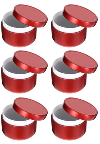 UKCOCO 10 Pièces Boîtes À Thé Rondes En Fer Blanc Pots De Rangement Pour Feuilles De Thé Boîtes De Scellées Pour Bonbons Et Cadeaux 2.09X2.09X1.46in Maison Et Boutique