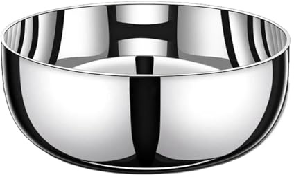 NihaoWXM Stainless Steel Bowl Stainless Steel Deep Mixing Bowl Serving Bowl for Muffins Breading Baking(28cm)