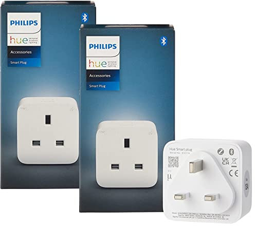 Hue Smart plug UK new - (Double Pack)