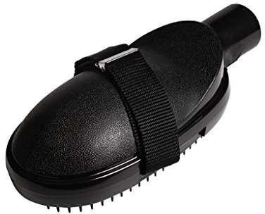 Wessel Werk Pferdestriegel Stift, Staubsaugeraufsatz Noppenstriegel für 35 mm Saugrohr für Pferde Pflege und Fell Reinigung