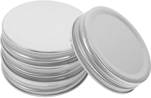 BESTonZON 4 st¨¹ Edelstahl Deckel Ersatzdeckel Jar Lids f¨¹r Jar Einmachgl?ser