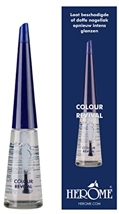 Herome Nagellack Colour Revival - Repariert Kleine Beschädigungen Und Schenkt Mattem Nagellack Intensiven Glanz. - 10ml.