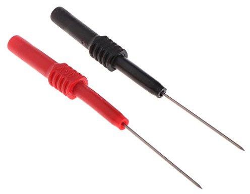 MISHITI Test Leads Pin L95mm flexible Test Probe Tips 1mm Connector Multimeter Needle