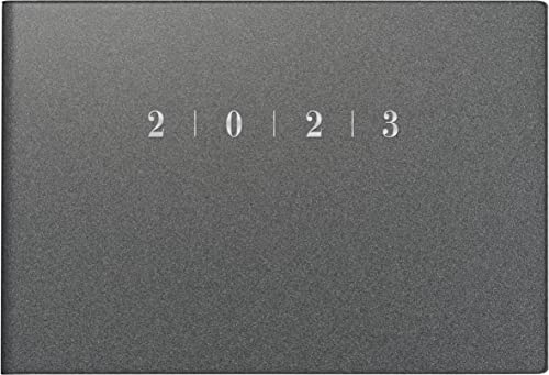 rido/idé rido/idé Wochenkalender Modell Septimus 2023 Blattgröße 15,2 x 10,2 cm grau