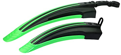Fiorky Universal-Schutzblech-Set for Mountainbike, 2 Stück, verstellbar, for Vorder- und Hinterrad, Fahrrad-Schutzbleche