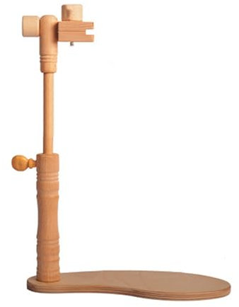Stickständer Stickrahmenhalter aus Buchenholz, der Drehwinkel kann nach Belieben eingestellt werden, freihändig für Kunst, Handwerk und Hobbyisten ( Color : A1 )