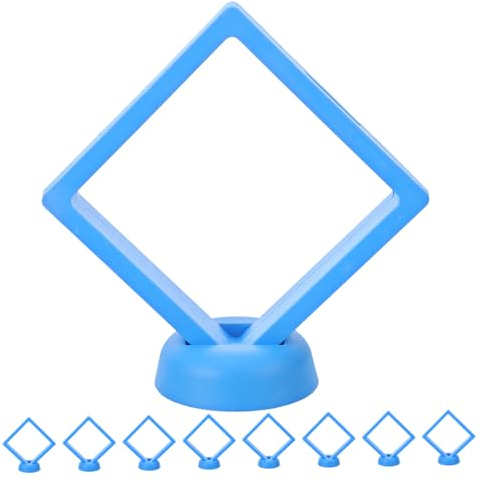 COLLBATH 10 Sätze Schwimmende Schmuckvitrine Münzvitrine Schmuckverpackungsbox Mit Sockel