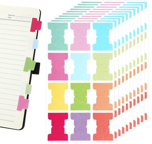 Page Marker Notes 30 Blatt Haftmarker haftstreifen selbstklebend Sticky Notes Beschreibbar Haftmarker Haftnotizen Tabs Index Tabs Pagemarker Seitenmarker für Notizbücher Kalender Planer Bibelregister