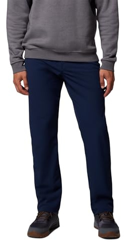 Columbia Roc Tech 5 Pocket Pant, Fondo in tessuto, Idrorepellenza audace, Comfort elasticizzato, Passante per cintura Adventure, Tasca di sicurezza, Dettagli riflettenti - da uomo