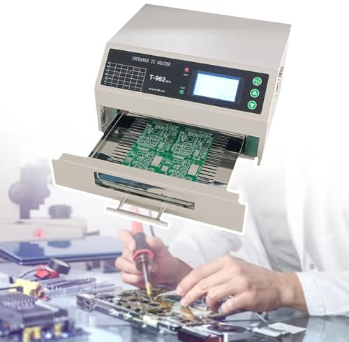 Station De Soudage Par Refusion, Four De Refusion T962-V2.0, Four De Refusion Ic, Station De Reprise Bga, Soudage Par Chauffage Professionnel, Machine De Refusion Automatique,220V