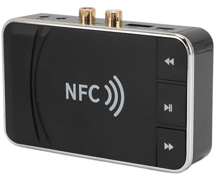 5.0, NFC Enabled Receiver with AUX, HiFi Sound Transmission for Home Stereo System, for Various Mobile Phones, Speakers, and Computer Devices