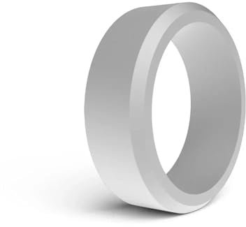 Ring Ringe Damen Bijouterie Herren Silicone Elastic for Men Rings Decorative Accessories Holiday 11 Silver