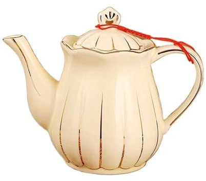 FENBNMK Essig- & Ölspender Öl- und Essigspender, Ölflasche, Essig-Menage aus Keramik, flüssiges Gewürz for die Küche, dekorative Ölflaschen(Yellow)