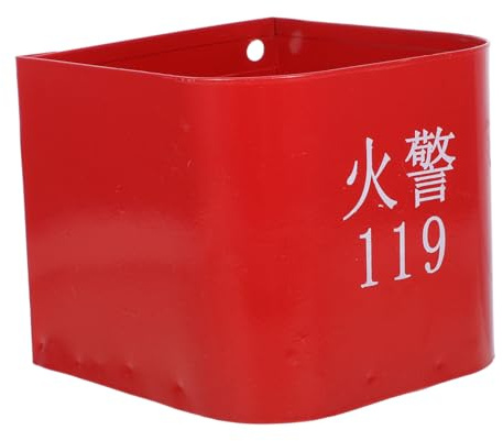 MUELODSIC Wall-mounted Fire Extinguisher Holder Bracket Sturdy Space-saving Storage Rack for Home and Commercial Use Easy Installation Fire Equipment Holder