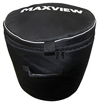 Freizeit Wittke Maxview VuQube Auto II - Portable vollautomatische Sat-Antenne inkl.Transportasche