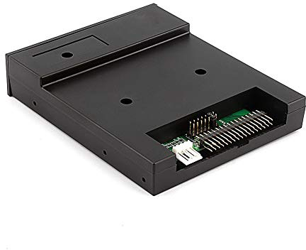 Floppy & Tape Drives-3.5in 1.44MB Sfr1m44-u100k Updated Version USB Flash Disk Floppy Drive Emulator + CD Screws Black