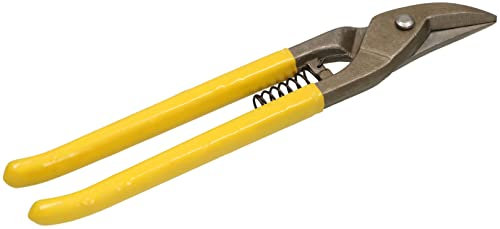 KOTARBAU® Professionelle Blechschere für Bleche und Profile Rechts 250 mm Geschmiedet aus Werkzeugstahl CrV mit Gummigriffen