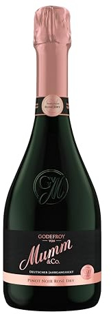 Godefroy von Mumm Pinot Noir Sekt - Feinperliger, edler Rosé-Sekt für besondere Anlässe (1 x 0,75l)