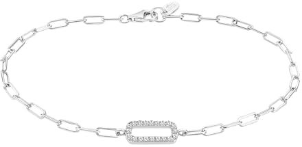 Lotus SILVER Pulsera Plata Mujer LP3416-2/1 de Primera Ley 925 ml - Sofisticado Brazalete con Pulido y Acabado Refinado 16 cm - Ideal para Regalo de Cumpleaños - Aniversario - Ocasiones Especiales