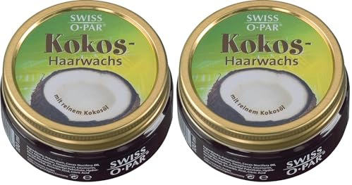 Swiss-O-Par Swiss-o-Par Kokos Haarwachs (Packung mit 2)