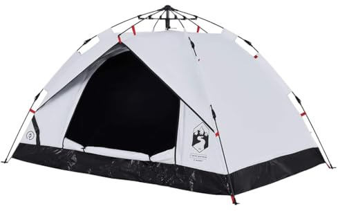 vidaXL Kuppelzelt Campingzelt Wurfzelt Trekkingzelt Familienzelt Quick Release