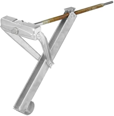 ProPlus 1 soporte para caravana de 800 kg, soporte de manivela de 605 x 260 mm, altura de 500 mm, con husillos trapezoidales fuertes, apoyo para caravanas