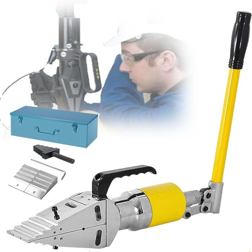 GBHJJ 10T Hydraulic flange spreader Splitter Manual Hydraulic Flange Separator, Integral Hydraulic Flange Spreader Tool, Max Spread 81MM, Fast Oil Return For Pipeline Maintenance