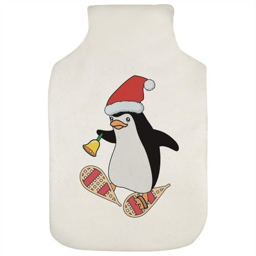 Azeeda 'Weihnachtsmanns Pinguin' Wärmflaschenbezug (HW00037772)