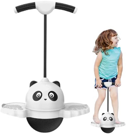 Generisch Kids po-go Stick, Süßes Tier Thema Sprungspielzeug, Süßes Tier Thema Sprungspielzeug, Anti-Rutsch Sprungspielzeug Mit Einfachem Griffgriff, Süßes Tierthema Leuchtet po-go Ball