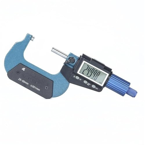 Messung 0,001 mm elektronisches Außenmikrometer 25–50 digitales Mikrometer-Messgerät messen Bluetooth-kompatible Datenübertragung