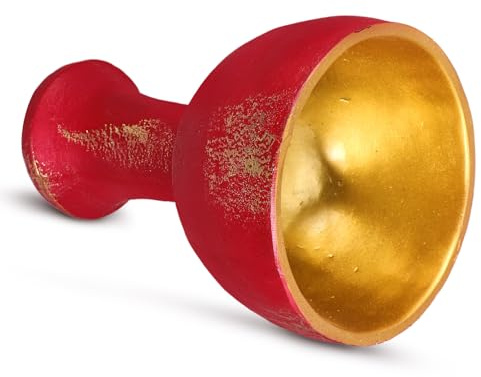 HOMSFOU Copa Sagrada de Resina Vintage para Altar, Cáliz de Sacrificio Decorativo de 1 Pieza, Taza para Suministros de Culto Religioso y Decoración de Escritorio