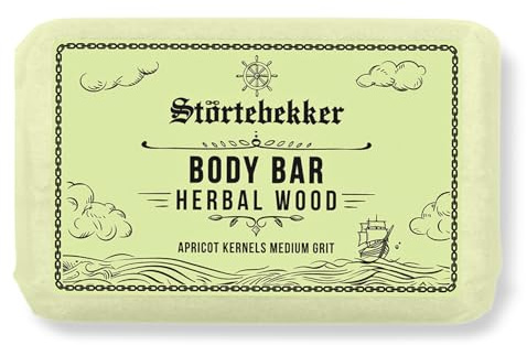 Störtebekker® Premium Body Bar Herbal Wood - Gel de ducha sólido 120 g