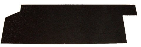 autix Fußmatten Schmutzfangmatte Teppich kompatibel für VW T4 Bus Pitsche Doka Doppelkabine hinten