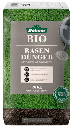 Dehner Bio Rasendünger, 20 kg, für ca. 400 qm