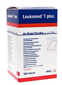 Leukomed T Plus Wundkompresse, 8 x 15 cm, 50 Stück