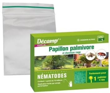 Décamp – Nematodi contro il caranello rosso della palma 10 millions